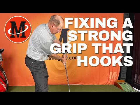 Fixing A Strong Grip That Hooks // Malaska Golf