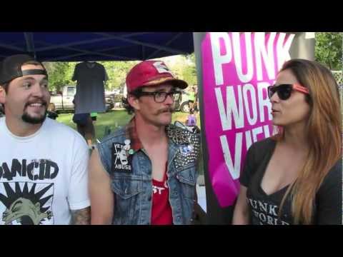 Wastey Face interview with PunkWorldViews.com @ Punk Rock Picnic