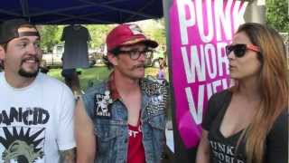 Wastey Face interview with PunkWorldViews.com @ Punk Rock Picnic
