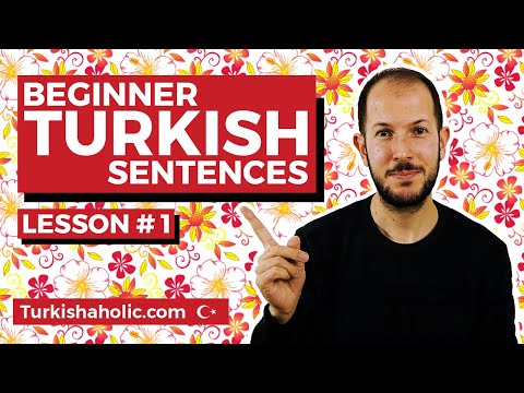Beginner Turkish Sentences - Must Know Turkish Phrases