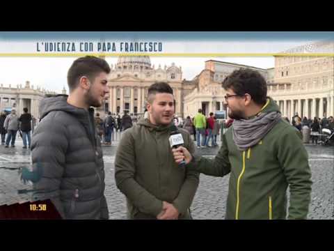 Rocco e Leonardo, da Stigliano, all'Udienza Genelale del 3 dicembre 2014