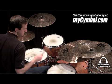 Meinl 22" Byzance Dark Raw Bell Ride Cymbal (B22RBR-1022113O)