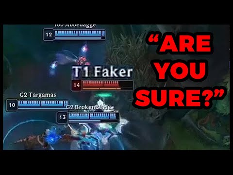 NEVER DOUBT FAKER