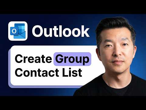 Outlook: Create Group Email Lists 2026 Outlook: Create Group Email Lists 2026