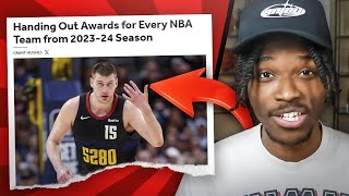 They Gave Awards For Every NBA Team