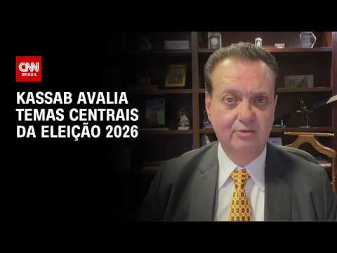 Kassab: Segurança será tema central da eleição, pois preocupa todos os brasileiros | HORA H