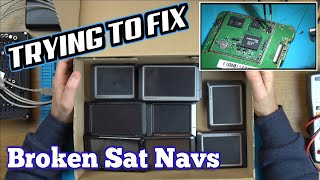 A Job Lot of Faulty GARMIN Satellite Navigations - Can They be FIXED?