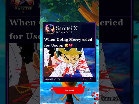 #Usopp #Merry #Onepiece
