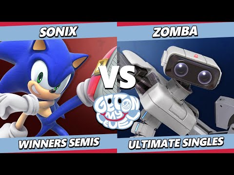 GOML 2023 Top 8 - Sonix (Sonic) Vs. Zomba (ROB) Smash Ultimate - SSBU