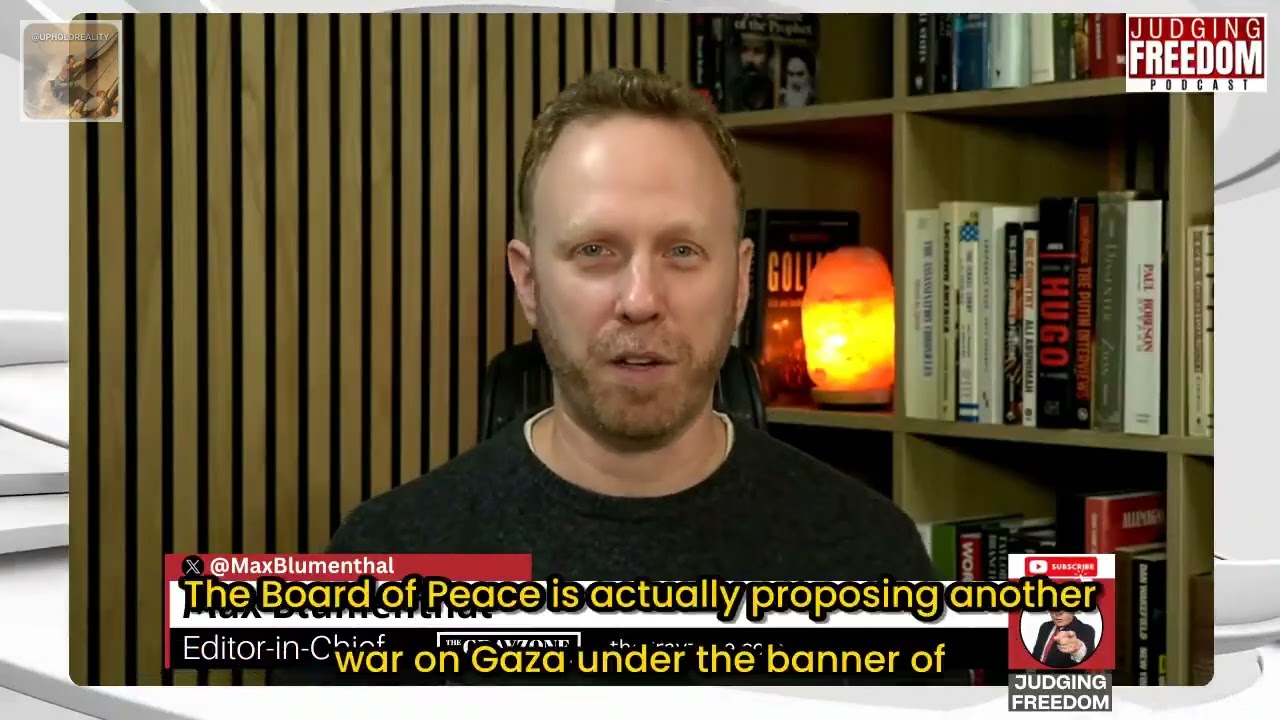 Trump's Board of Peace sells Gaza to Epstein Class