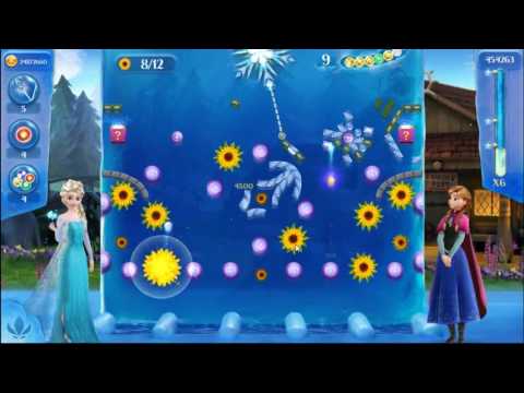 Frozen Free Fall: Icy Shot Level 244 - NO BOOSTERS ☃☃☃