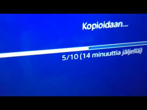 Nyt on kopiointi menossa