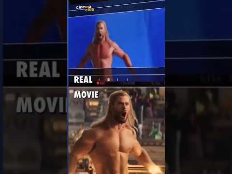 Reel vs Real | Zeus Flick Thor Scene