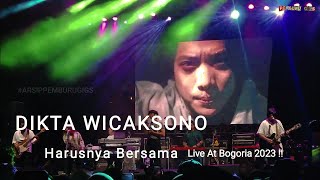 Download lagu Dikta Wicaksono - Harusnya Bersama & Anak Sekolah (Chrisye Cover) Live At Bogoria (21 Januari 2023) mp3