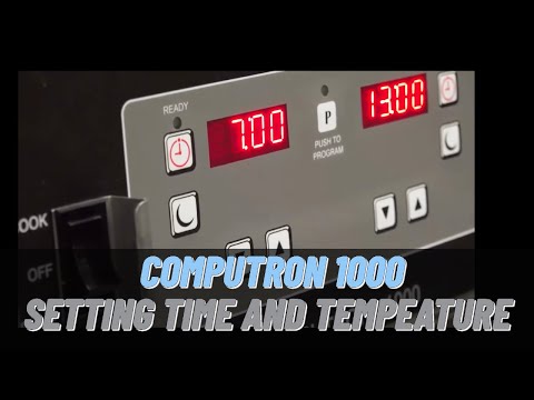 video 2, Friteuse à Pression Electrique Computron 1000