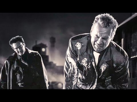 Hartigan Saves the Girl – First Shootout Scene | Sin City | CLIP ⚡ 4K