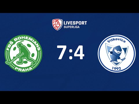 HIGHLIGHTS: FBŠ BOHEMIANS VS. 1.SC TEMPISH VÍTKOVICE 7:4 - 2. KOLO LIVESPORT SUPERLIGY