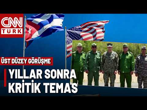 ABD-Küba Arasında Sıcak Temas, İki Ülkenin Üst Düzey Komutanları Bir Araya Geldi