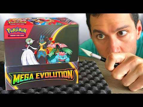 Opening NEW Pokemon Mega Evolution Booster Box (BIG HIT)