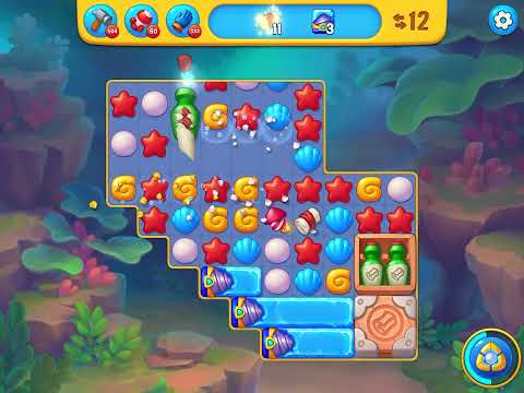 Fishdom level 7703 no boosters フィッシュダム ノーマル [Friend's]