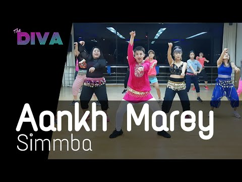Aankh Marey - Simmba | Zumba Fitness | The Diva Thailand