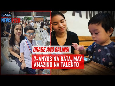 Grabe ang galing! 7-anyos na bata, may amazing na talento GMA Integrated Newsfeed