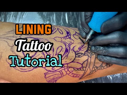 LINING TATTOO TUTORIAL (TAGALOG)