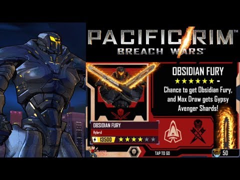 Pacific Rim: Breach Wars - OBSIDIAN FURY Hybrid Jaeger Available iOS/Android Gameplay