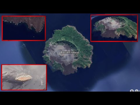 Exploring The World's Most Barren Island.. known as Barren Island..