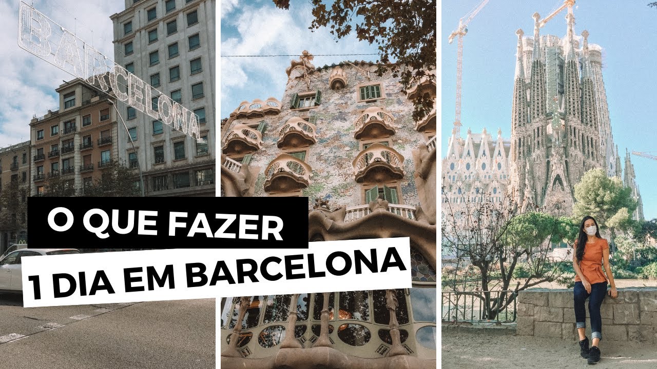 ROTEIRO DE 1 DIA EM BARCELONA | Principais pontos turísticos, lojas, onde comer etc