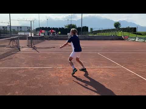 Valentin Werner- College Tennis Recruiting Video (Fall 2022)