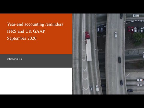 Year-end accounting reminders - IFRS and UK GAAP - September 2020