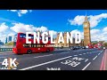England 4K - Beautiful Nature Scenic Videos With Relaxing Music - Video 4K HD