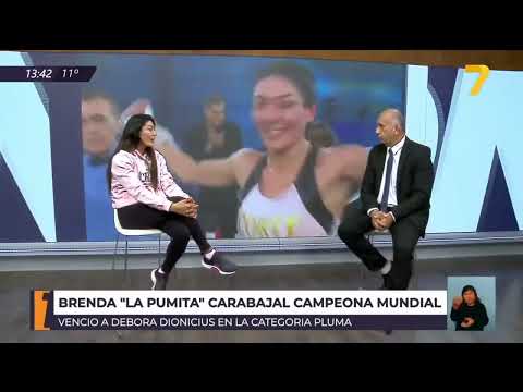 Brenda 'La Pumita' Carabajal campeona mundial | Canal 7 Jujuy