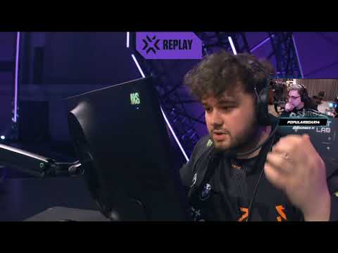 SHROUD REACTS TO NUTURN Gaming vs FNATIC - VCT Masters Reykjavík - (MAP 2, ASCENT) - VALORANT