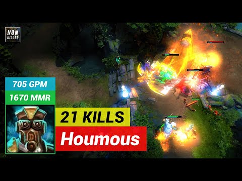 HoN Pyromancer - Houmous - 705 GPM 1670 MMR - NM