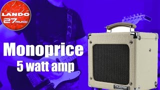 Video thumbnail for Best cheap tube amp? Monoprice 5 watt  - demo/review by Landon Bailey