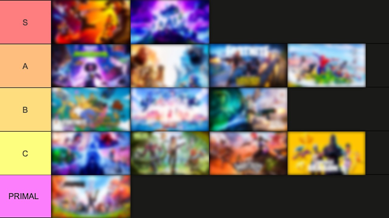 Ranking EVERY FORTNITE SEASON... (Tierlist)