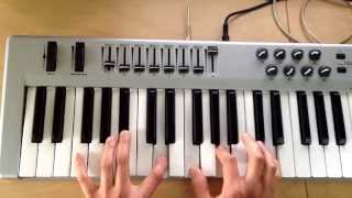 N.E.R.D (The Neptunes) - "Tape You" Outro (Also Justin Timberlake's "Second Chance") Cover on Piano
