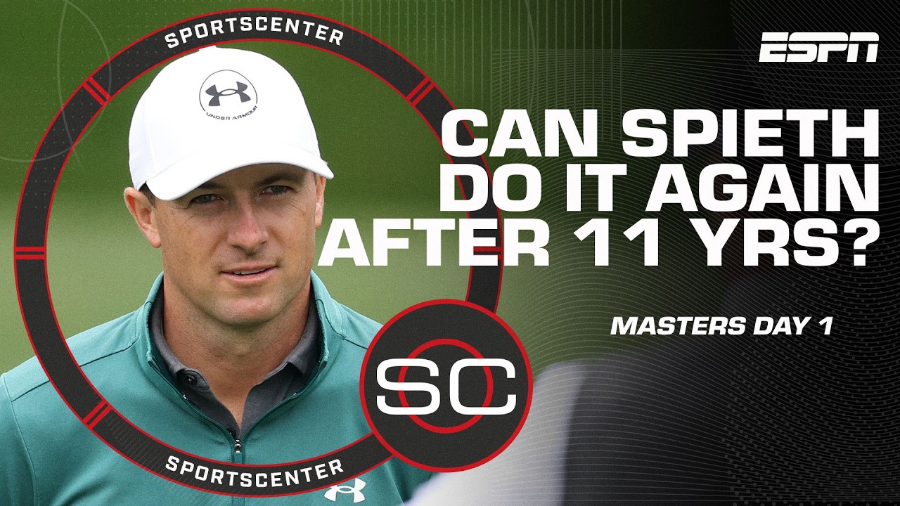 Does Jordan Spieth have what it takes to get ANOTHER green jacket? ⛳️ | SportsCenter