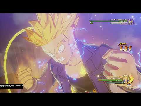 Kakarot - DLC 3 Future Trunks VS LV 300 Golden Frieza ( Stomp )