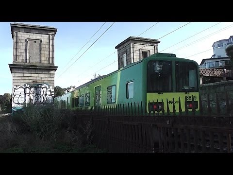 Irish Rail 8520 Class Dart Trains - Blackrock, Dublin