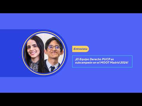 ¡Equipo de Derecho PUCP es subcampeón en el MOOT Madrid 2026!