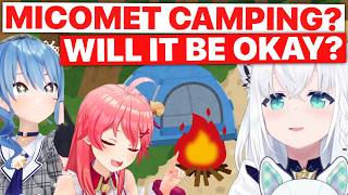 Fubuki Not Confident In MiComet Camping Trip (Hololive) [Eng Subs]