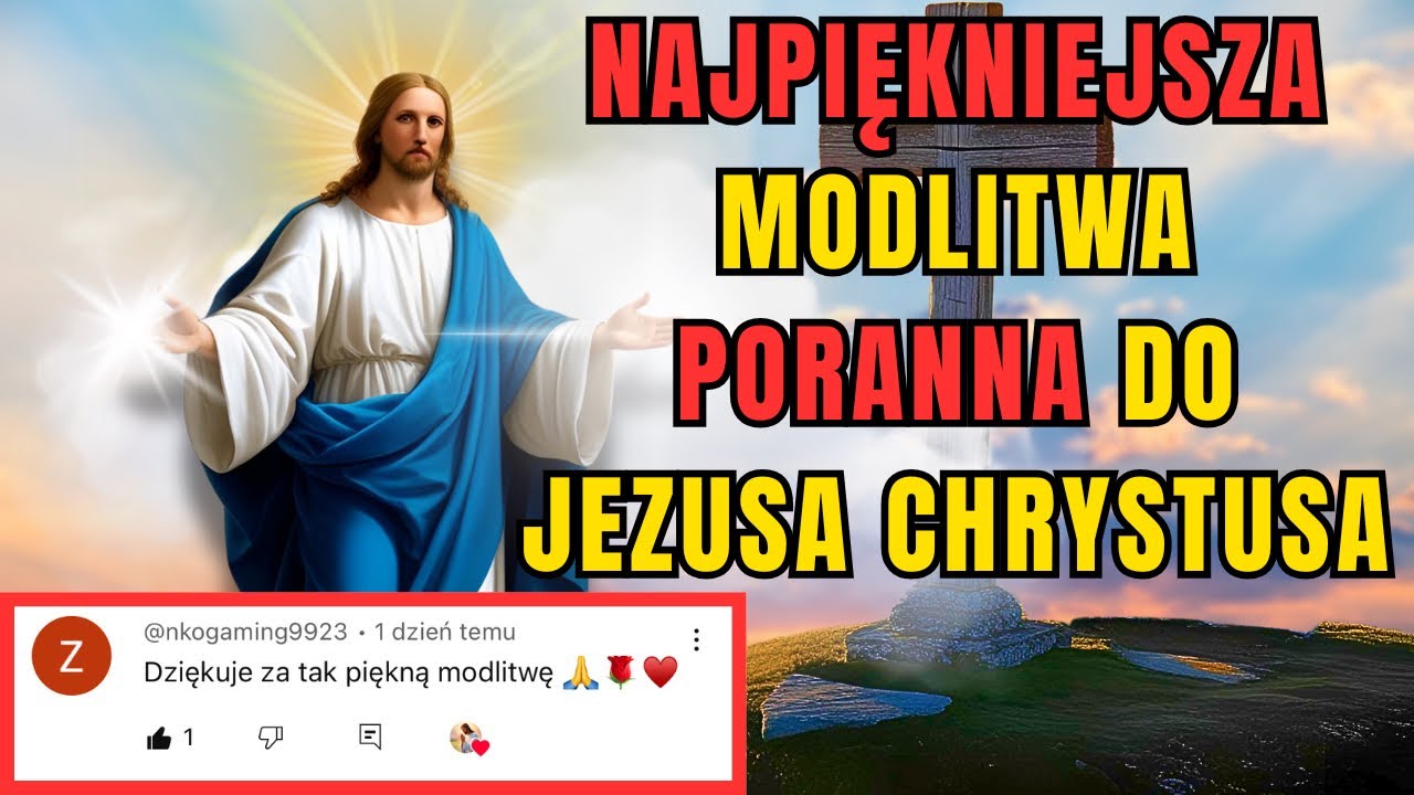 Najpiękniejsza modlitwa poranna do Jezusa Chrystusa – rozpocznij dzień z Bożym pokojem.