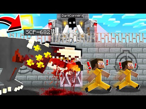 SCP-682 EXPERIMENTS IN MINECRAFT!