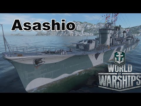 World of Warships: Asashio, The Bane Of Battleships (WiP)