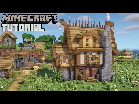 ItsMarloe - Minecraft - Medieval Tavern/Inn Tutorial (How to Build)
