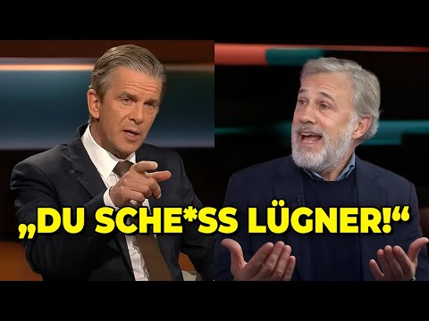 Christoph Waltz eröffnete nach hitziger Auseinandersetzung die Markus Lanz Show