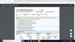 Home Health Training series   Clinician  Kinnser Online 4